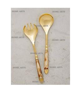 Juego de cubiertos de acero inoxidable de diseño admirable Juego de cubiertos de color dorado de la mejor calidad para los más vendidos - Product Image 6