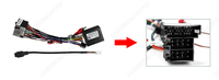 MEKEDE Android voiture multimédia stéréo GPS Navigation voiture-play unité principale pour 7 pouces Fiat Ducato 11 2007-2015