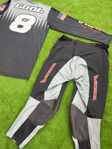 Traje de Jersey de Motocross Personalizado, Equipo MX que Incluye Pantalones de Seguridad, Ropa para Motocross, Ropa Deportiva Estampada, Ropa de Carreras de Autos y Motos - Product Image 4
