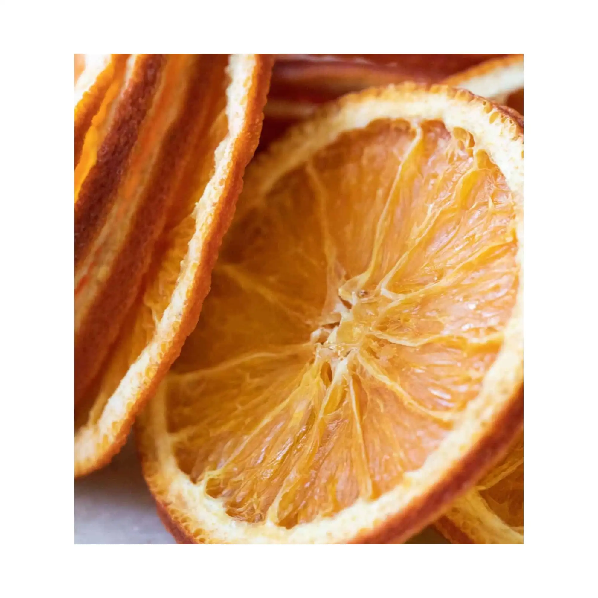 Rebanadas de naranja secas, mejor precio de proveedor de frutas secas mezcladas, mejor calidad