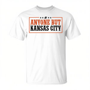 Camiseta de Anyone but Kansas City con diseño personalizable Anyone but Kc - Product Image 2