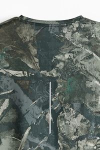 เสื้อยืดคอกลมแขนครึ่งแขนระบายสำหรับผู้ชายคอลเลกชั่นผ้าระบายอากาศได้ดีโลโก้ตามสั่ง - Product Image 6