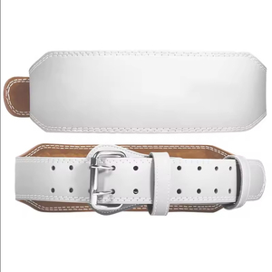 เข็มขัดยกน้ำหนักยางธรรมชาติที่ออกแบบมาสำหรับการฝึกออกกำลังกายในยิมไม่ลื่นระบายอากาศปรับความยืดหยุ่นได้กำหนดโลโก้ได้เอง - Product Image 3