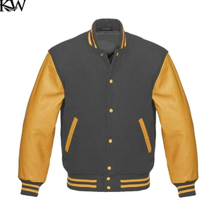 Chaqueta Varsity Letterman personalizada para estudiantes y atletas, cómoda, cálida, elegante, opción para los amantes de la moda callejera de invierno - Product Image 3
