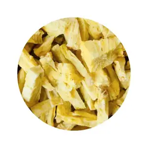 Made In Italy Bulk Wholesale Nutrient Natural Crunchy Healthy Snack Freeze Dried Pineapple Pieces