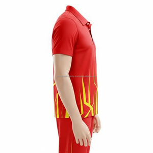 Conjunto de Uniforme de Cricket Sublimado Personalizado para Hombre, Pantalones Cortos de Spandex/Algodón Transpirables de Secado Rápido, Ropa de Equipo - Product Image 6