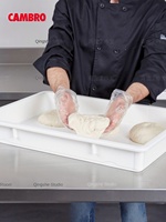 Boîte de fermentation pour pâte à pizza CAMBRO américaine, boîte de stockage, boîte de levage, certification NSF