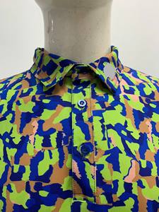 OEM al por mayor logotipo personalizado de los hombres de golf para la camisa de polo de sublimación de impresión y bordado hecho de Jersey Fabric Proveedor VN - Product Image 4