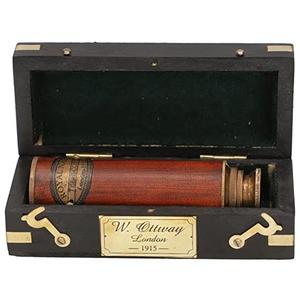 Télescope monoculaire à thème Vintage, décoration intérieure binoculaire avec un Design de finition multicolore - Product Image 4