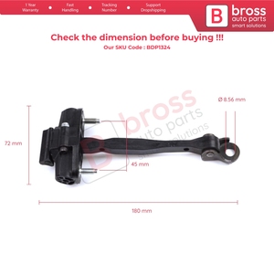 BDP1324 Butée de porte arrière pour C3 Aircross MK2 A88 2017-2024 YQ00232680 - Product Image 5