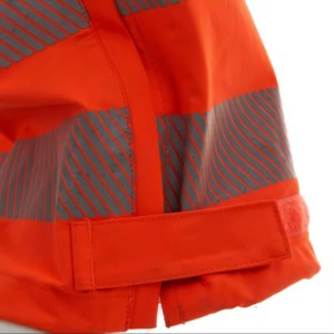 Pantalon de travail de sécurité réfléchissant en toile Pantalon cargo de construction avec caractéristiques extensibles - Product Image 2