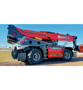 Manitou MRT 3060, chargeur télescopique rotatif avec déchiqueteur de bois CS750, moteur 173 CV, transmission hydrostatique, état neuf - Product Image 5