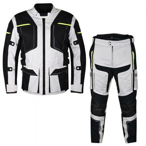 Traje de motocicleta de diseño profesional Chaqueta y pantalón de moto Adventure Touring Cordura Racing Suit - Product Image 1