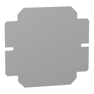 Per SCHNEIDER ELECTRIC NSYMM11SB 150x150mm Piastra di Montaggio in Acciaio Zincato Liscia per Apparecchiature Elettriche - Product Image 1