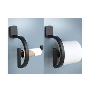 ที่ใส่กระดาษชำระทนทานยาวนานหรูหราสำหรับบ้านโรงแรมร้านอาหารห้องน้ำใช้ติดผนังทำจากสเตนเลสสตีล - Product Image 2