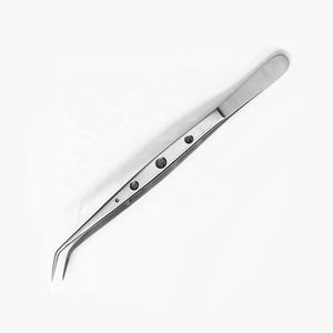 แหนบทำฟันแบบขายส่ง ด้ามจับแบบมีรู แหนบแต่งฟัน สแตนเลส ชุดอุปกรณ์ทำฟัน เครื่องมือผ่าตัด - Product Image 3