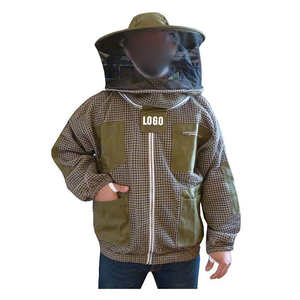 Chaqueta de Apicultura Impermeable, Antiarrugas, Talla Grande, Transpirable, de Poliéster, Ropa Protectora para Apicultura, Resistente a Picaduras, Ligera - Product Image 1