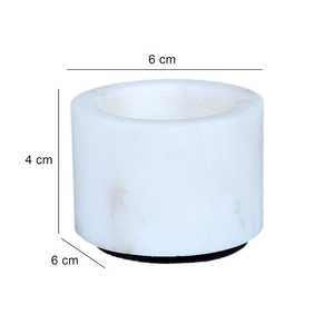 Marble and Metal <b>Candle</b> Holder Customized Size Shape Tealight Luxury Handmade Decor - Product Image 6