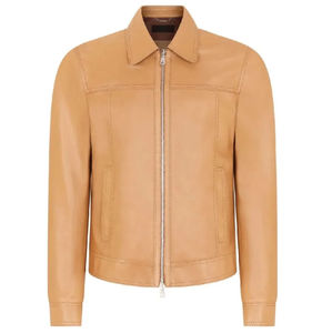 Nouveauté Veste en cuir pour homme de haute qualité Design tendance Veste en cuir pour homme Vestes en cuir pour homme Service OEM - Product Image 1