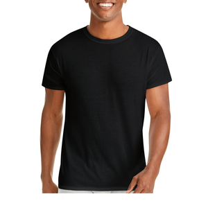 Haute qualité Logo personnalisé conception été hommes à manches courtes en vrac 100% coton 180 GSM solide blanc T-shirts décontractés - Product Image 2