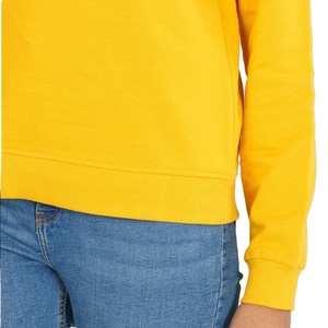 Sweat-shirt d'hiver pour femme de haute qualité 100% coton, design personnalisé décontracté, col rond doublé, tissu polaire court - Product Image 4