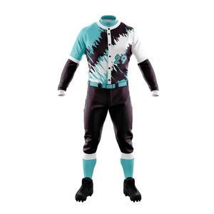 Custom Made Men's Unique Style <b>Baseball</b> Sportswear Breathable Sublimation Printing Uniform <b>Set</b> Plus Size Options International - Product Image 2