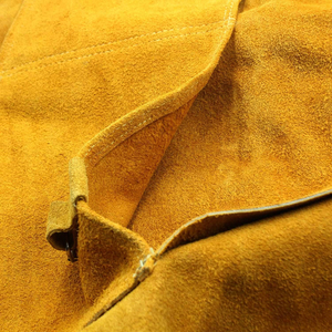 Tablier de soudage à usage industriel en cuir de vachette résistant à la chaleur en cuir fendu résistant aux flammes vêtements de sécurité pour le soudage - Product Image 5