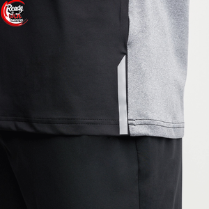 Camiseta de algodón 100% para hombre, tela tejida de cuello de secado rápido para Fitness ligero con colores cómodos, transpirable, tamaño estándar - Product Image 6