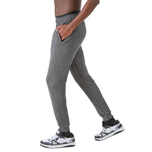 กางเกงผ้าฟลีซสำหรับผู้ชายกางเกงสำหรับใส่ไปยิมพิมพ์ลายแบบกำหนดเองผ้าฝ้าย420gsm ทรงโอเวอร์ไซส์สำหรับผู้ชาย - Product Image 5