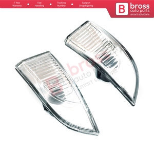 BSP602 กระจกมองข้างด้านข้างไฟแสดงสถานะเลนส์ 261656470R 261609550R สำหรับเมแกน MK3 ฟลูเอนซ์ ละติจูด ลากูน่า ซีนิค - Product Image 3