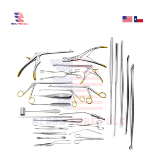 Kit D'instruments Chirurgicaux De Craniotomie 133 Pièces Pour Neurochirurgie - Neuf