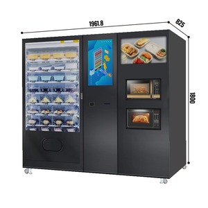 Máquina Expendedora de Pizza Caliente Automática y Rápida, Comercial, con Capacidad para 72 Cajas, Circulación de Aire, Calentamiento, Pago con Monedas/Billetes/Tarjeta de Crédito, Digital - Product Image 3