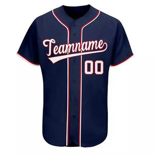 Conjunto de Uniforme Deportivo Personalizado de Jersey de Béisbol y Sóftbol Estampado de Secado Rápido Unisex 100% Poliéster Más Vendido - Product Image 5