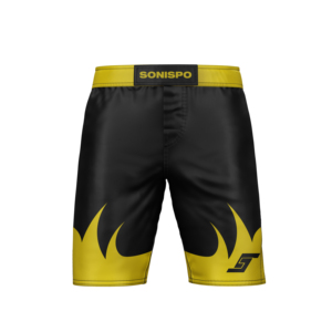 Nouveaux shorts de combat professionnels pour hommes, pour le kickboxing et le MMA, avec logo et design personnalisés, en tissu Spandex/Polyester - Product Image 1
