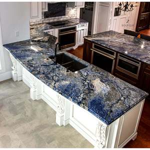 UNION Durable Blue Bahia Granite Slab Polished for Living Room Staircase Workshop Villa Bedroom Park Modern Design - Product Image 3