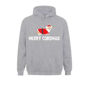 Nouveau design 2025 personnalisé poids léger sweats à capuche de noël personnalisé noël surdimensionné unisexe hommes sweats à capuche - Product Image 2