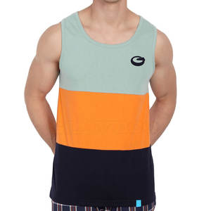 Vente à chaud de qualité supérieure Débardeur pour hommes coupe ample Gym Fitness Wear - Product Image 1