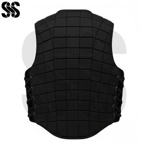 Gilet de sécurité pour l'équitation pour les jeunes enfants, léger, respirant, protection corporelle équestre, équipement d'équitation haute protection, réglable sur les côtés - Product Image 3