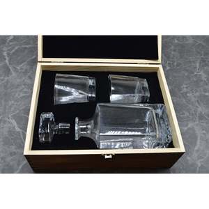 6-Pack Two Old Fashioned Whisky Cups and One Decanter <b>Set</b> - Product Image 1