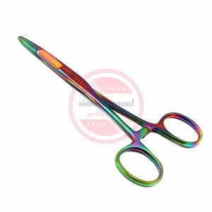 คีมหนีบยุงเครื่องมือผ่าตัดแบบโค้ง - Product Image 5