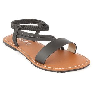 รองเท้าแตะเด็กผู้หญิง (711 A) - สีดำ - Product Image 1