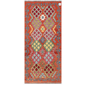 Alfombras Imaco Maimana, Alfombra Kilim Afgana, 191 x 85 cm, Alfombras y Juegos de Alfombras - Product Image 1