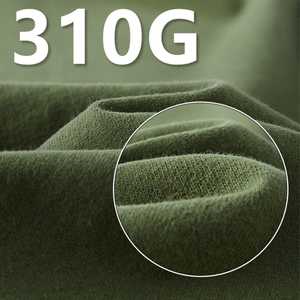 Personalizado 320 gramos peso 100% algodón hombro caído suelto Casual Color sólido logotipo personalizado en blanco camiseta de hombre - Product Image 5