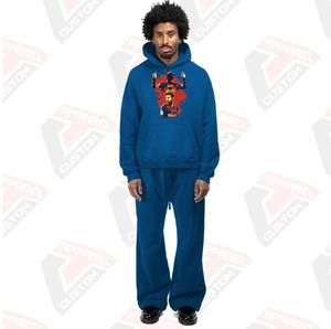 Conjunto de chándal de 2 piezas transpirable de patrón sólido con estilo ultra cómodo para hombre - Product Image 1