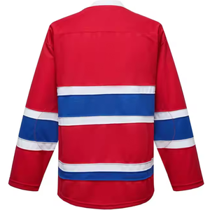 Maillot de hockey sur glace personnalisé respirant à séchage rapide, impression par sublimation, 100 % polyester, 2026 - Product Image 3