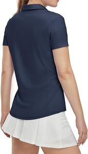 VN Factory Customized Golf <b>Polo</b> T <b>Shirt</b> <b>Women</b> Collared Without Button Short Sleeve Blank Logo Quick Dry Stretchy Anti Wrinkle - Product Image 2