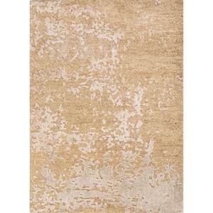 Uvenuti Beige <b>Brown</b> Hand Knotted <b>Wool</b> Rug AKWP-7001 Abstract Living Carpet for Home Entryway Hallway Rectangle Puzzle for Teens - Product Image 1