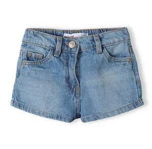 Shorts en jean délavé décontractés et sportifs, style urbain, pour hommes et femmes, couleur unie, taille droite à bouton, pour le printemps - Product Image 5