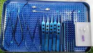 Juego de 21 Piezas de Instrumentos de Microcirugía Oftálmica para Cataratas, Juego Intraocular Oftálmico para Cataratas de ECHELON SURGICAL - Product Image 4