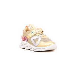 Chaussures de jogging décontractées tendance en toile dorée pour fille KD1613 - Product Image 2